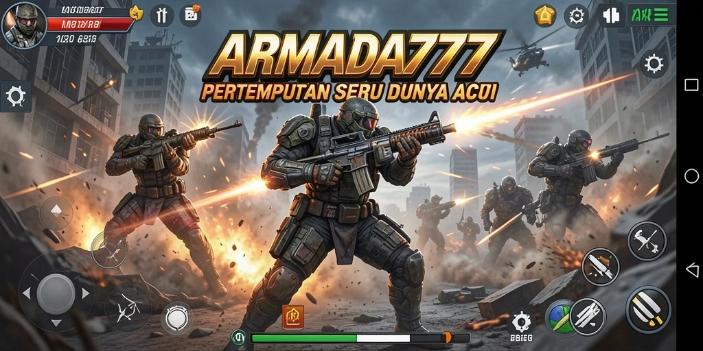 Gameplay seru dan penuh aksi di ARMADA777.