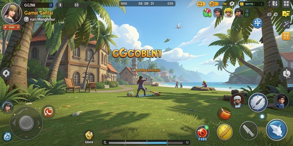Screenshot menunjukkan gameplay seru dan menantang dalam GG288.