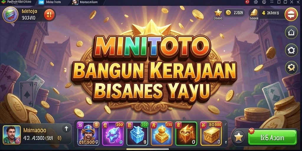 Tampilan gameplay MINITOTO yang seru dan menarik.