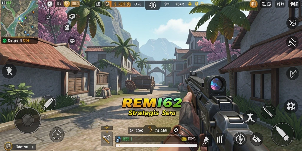 Tampilan menarik gameplay seru di REMI62