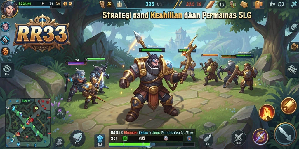 Tampilan gameplay menarik dan penuh strategi RR33.