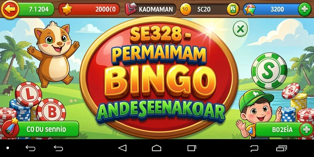 Tampilan gameplay SE328 yang penuh warna dan interaktif.