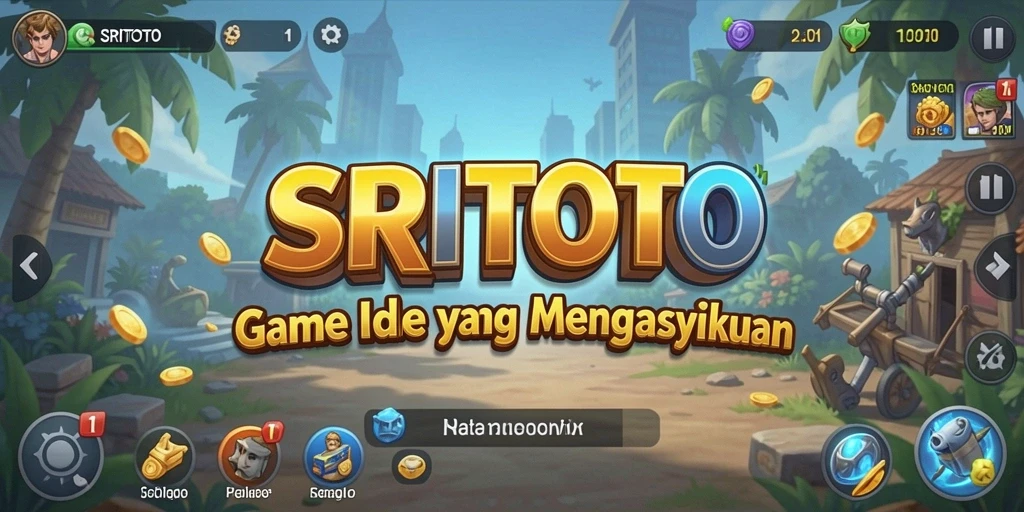 Tampilan gameplay SRITOTO yang menarik dengan elemen Idle.