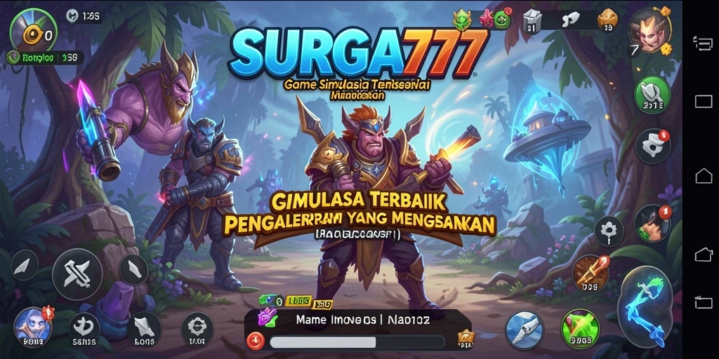Tampilan gameplay SURGA77 yang menarik dan menawan.
