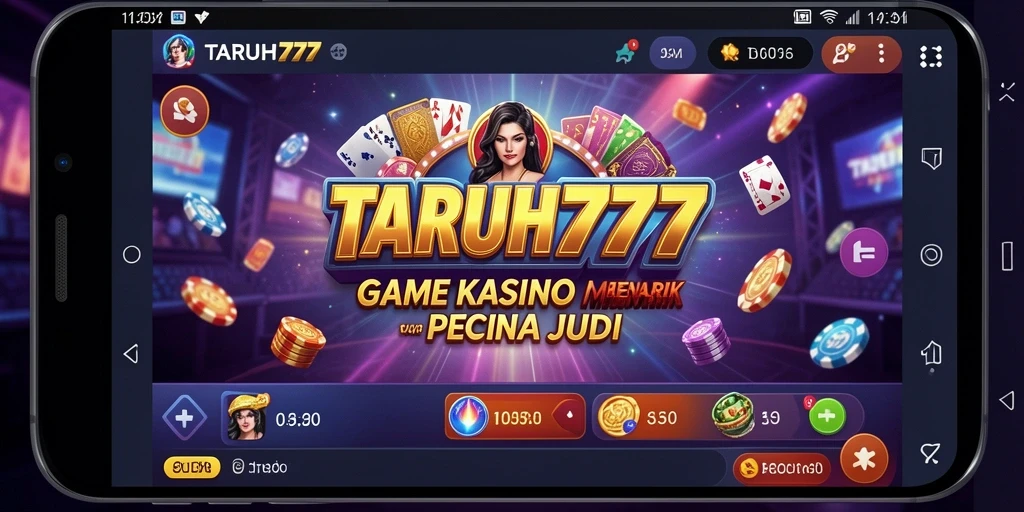 TAMPILAN MENARIK DARI GAME TARUH777 DENGAN BERAGAM PERMAINAN KASINO.
