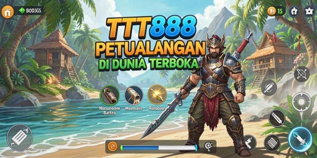 Gameplay TTT888 yang mengesankan dalam dunia terbuka yang luas.