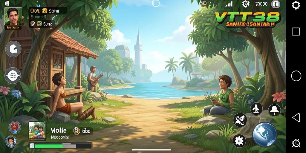Screenshot gameplay VT38 yang menunjukkan keseruan permainannya.