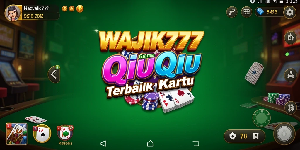 Tampilan gameplay QiuQiu yang seru dan menantang dari WAJIK777.