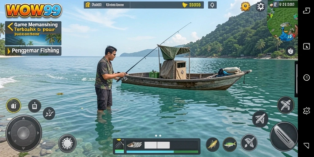 Tangkapan ikan yang menggembirakan di WOW99.